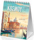 Klaketa Monatlich Tischkalender 2026 12x17cm