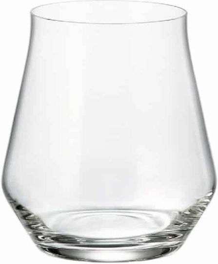 Crystal Bohemia Set of Glasses Cocktail/Drinking / Whiskey made of Crystal 6pcs