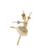 Ballerina Hanging Ballerina Ornament Multicolour 9x17.5cm