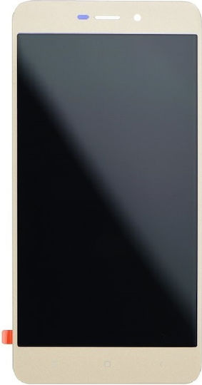 O ecran cu Mecanism Tactil pentru Xiaomi Redmi 4A (Auriu)