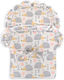 Doll Blanket Wrap Gray Hedgehogs