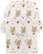 Doll Swaddle Blanket Yellow Zebra