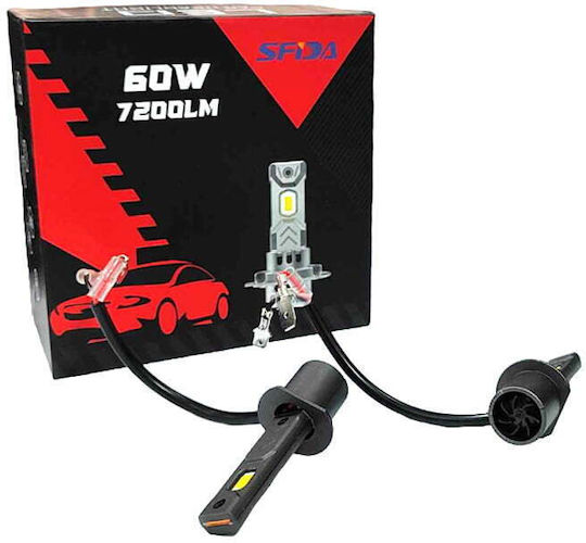 Sfida Φώτα Αυτοκινήτου H3/v19 60w 7200lm Led Car Headlight 024061
