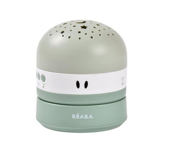 Beaba Περιστρεφόμενο Παιδικό Φωτιστικό Projector Pixie με Προβολή Αστεριών Πράσινο
