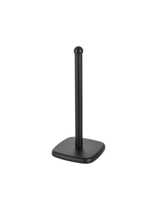 Ankor Metallic Paper Towel Holder Black 15x15x35cm 850020