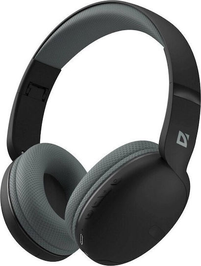 Defender Freemotion B480 Ασύρματα Bluetooth On Ear Ακουστικά με 50 ώρες Λειτουργίας Μαύρα