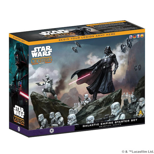 Star Wars Legion Galactic Empire Starter Set En De Sp Fr