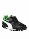 Final Tt V Jr 19 TT Kids Soccer Cleats & Shoes with Turf Black