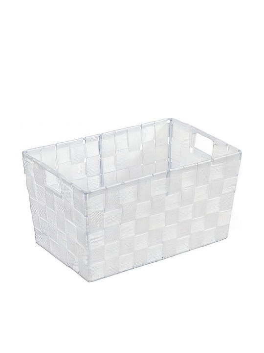 Wenko Καλάθι Αποθήκευσης Πλαστικό Λευκό 30x20cm