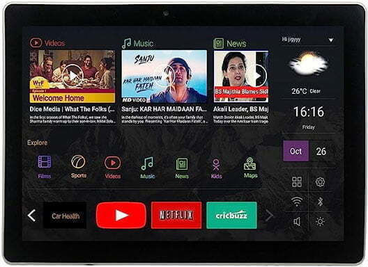 Екран За Задни Седалки 10.1" Rear Seat Touch Screen Monitor 10.1" 101083