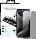 Lemontti Full Fit Privacy Tempered Glass Screen Protector Iphone 17 Iphone 17 Pro 16 Pro Black