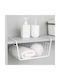 Raft Suspendat Metalic 36x26x14 cm Alb