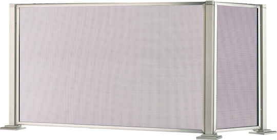 Zogometal 91x38x52cm Silber
