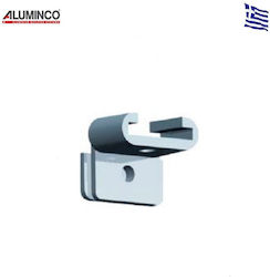 Σύνδεσμος Κουπαστής Κολώνας Άβαφο Aluminco 4201