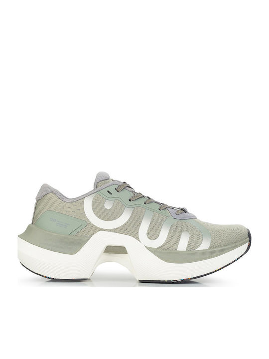 Ena Flatforms Sneakers Λαδί
