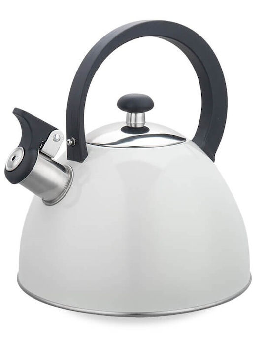 Maestro Τσαγιέρα Ανοξείδωτη Μαύρη 2500ml