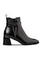 Women's Ankle Boots with Medium Heel Black