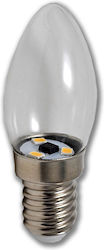 Λαμπακι Νυκτος Led E14 0.5w 360° Φαναρακια Εικονοστασια 2 Τεμαχια Θερμο Λευκο 3000k Wl-e14-0 5wx2