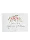 Wedding Wish Book Floral 27 X 21 Cm D15010 Bal-d15010-floral