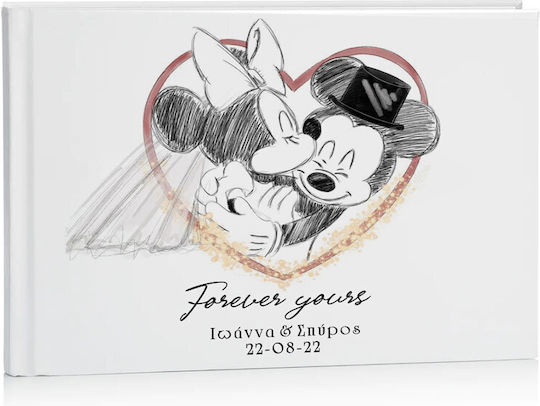 Книга за сватбени пожелания Mickey & Minnie 27 X 21 см D15010 Bal-d15010-mickey--minnie