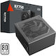 PCCOOLER KF750 750W Negru Sursă de Alimentare Calculator Complet cu fir