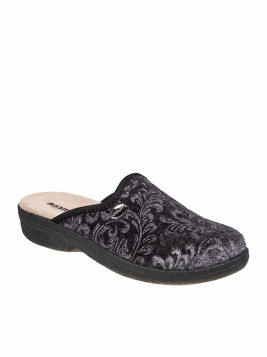 Anatomische Damen Hausschuhe Schwarze