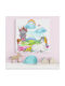 Kids Canvas Wall Painting The Princess, The Castle, The Unicorn 50x50cm