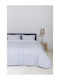 Naf Naf Set Bettbezug 165x245cm Einzel mit Kissenbezug Summit Denali Blau