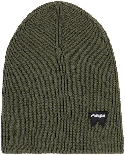 Easy Beanie Unisex Beanie Gestrickt in Khaki Farbe