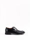 Leder Herrenschuhe Schwarz