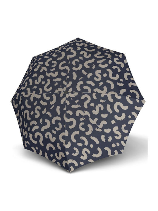 Knirps A Series Regenschirm Kompakt Marineblau