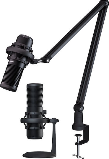 Preyon Stork Scream Микрофон USB Настолен в Черен Цвят