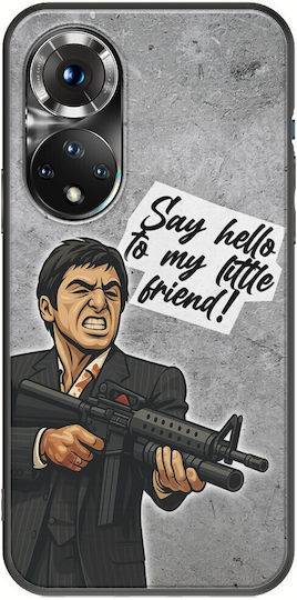 Epic Quotes Say Hello Huawei Nova 9 Black Tpu Μαύρη Σιλικόνη
