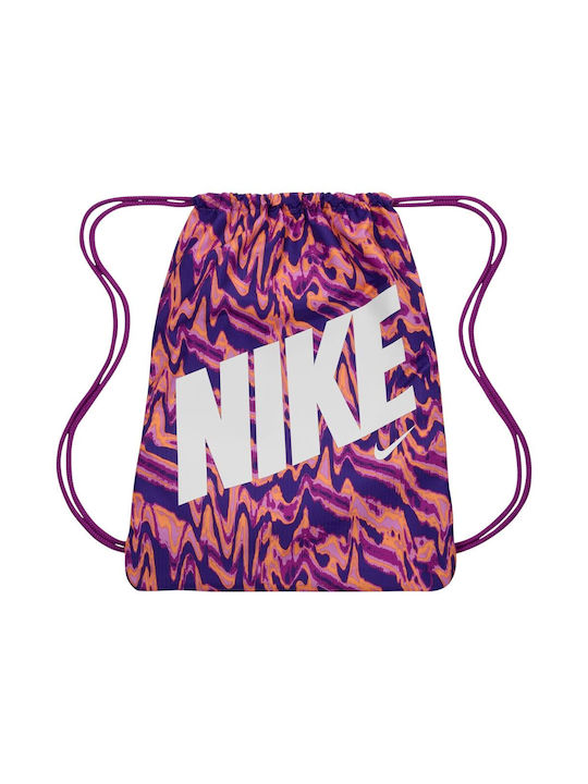 Nike Drawstring Τσάντα Πλάτης Γυμναστηρίου Μωβ