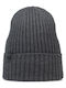 Norval Hat Beanie Γυναικείος Σκούφος Πλεκτός σε Γκρι χρώμα