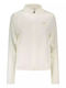 Fleece Damen Jacke Ecru