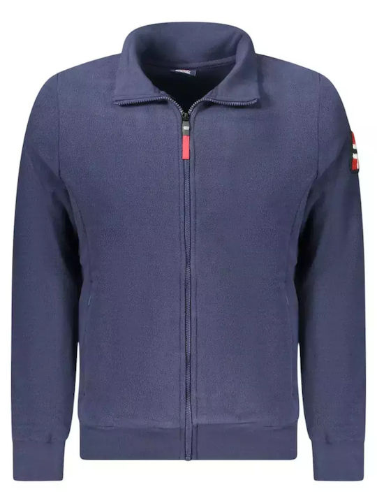 Men's Fleece Jacket Navy Blue