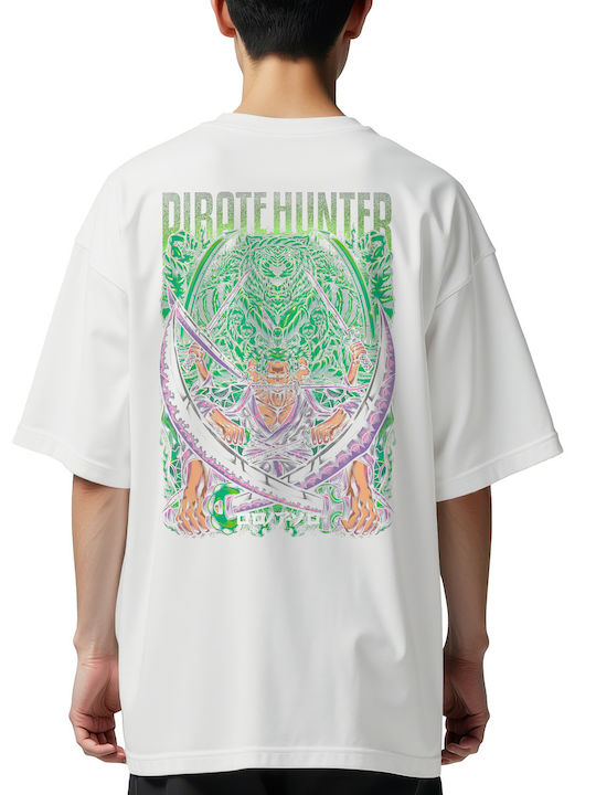 Tricou Oversized Pirate Hunter One Piece Pop Cu...