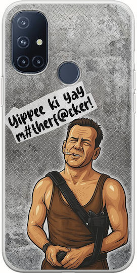 Epic Quotes Yippee Ki Yay OnePlus N10 5G Гъвкав TPU Прозрачен Силикон