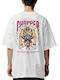 Kinder-T-Shirt White Ein Stück Chopper
