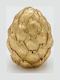 Estheti Artichoke Polyresin Gold 9x17cm 2 Pieces