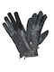 ByCity Winter Women's Motorcycle Gloves Leather Black