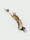 Due esse Christmas Squirrel Branch Hanging 12cm