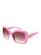 Gucci Women's Sunglasses with Pink Plastic Frame and Purple Gradient Lens GG2015S 005