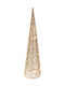 Weihnachtsdekoration Baum Kegel 80cm Gold