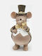 Eurolamp Christmas Plastic Figure Little mouse Brown Length 8cm