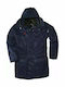 Jacket Fristads Kansas 100358 100497 8592 10-213/216 Water Wind Resistant Hood Мъжко Работно яке Противостудово Син