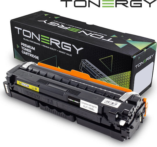 Tonergy Συμβατό Toner για Laser Εκτυπωτή Samsung CLT-Y506L Κίτρινο High Capacity / με Chip