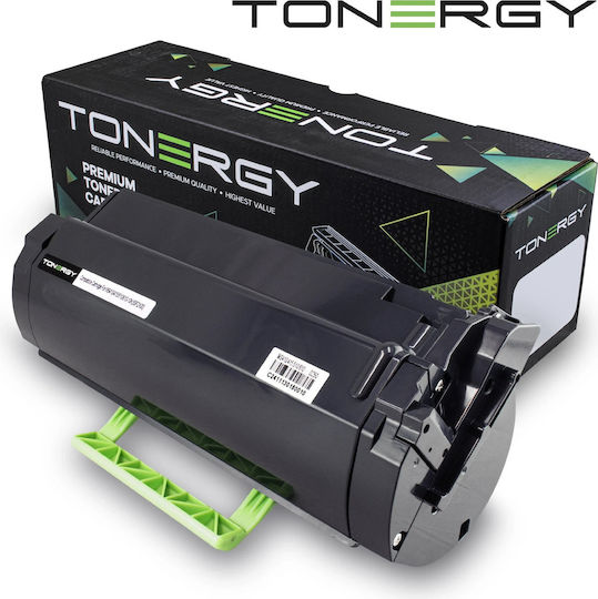 Tonergy Συμβατό Toner για Laser Εκτυπωτή Lexmark 50F2X00 Μαύρο High Capacity / με Chip