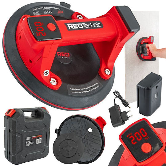 Ventuză de Vid 200 Mm Roșie Technic Rtpds0165